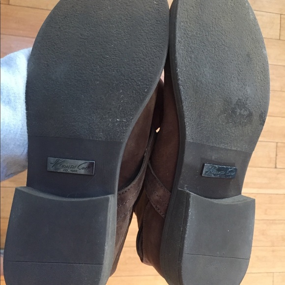 Kenneth Cole: Leather Buckle Boots W8 - Picture 6 of 7